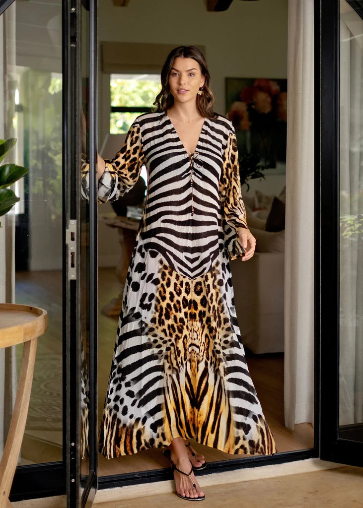 Iconic Sea Breeze Collection - Larina in Zebra Print