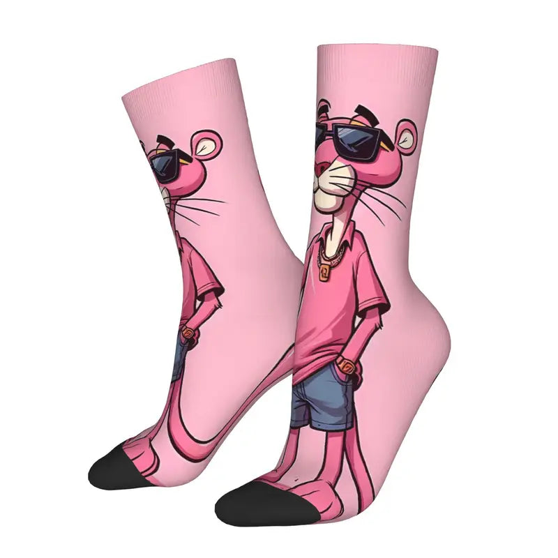 Sole Mates - Bamboo Blend Unisex Socks | Pink Panther