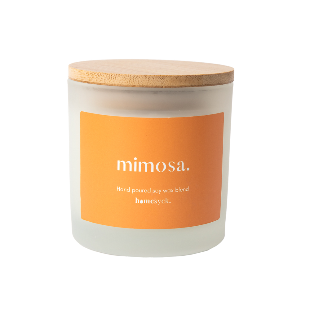 Homesyck Soy Wax Massage Candles - Mimosa