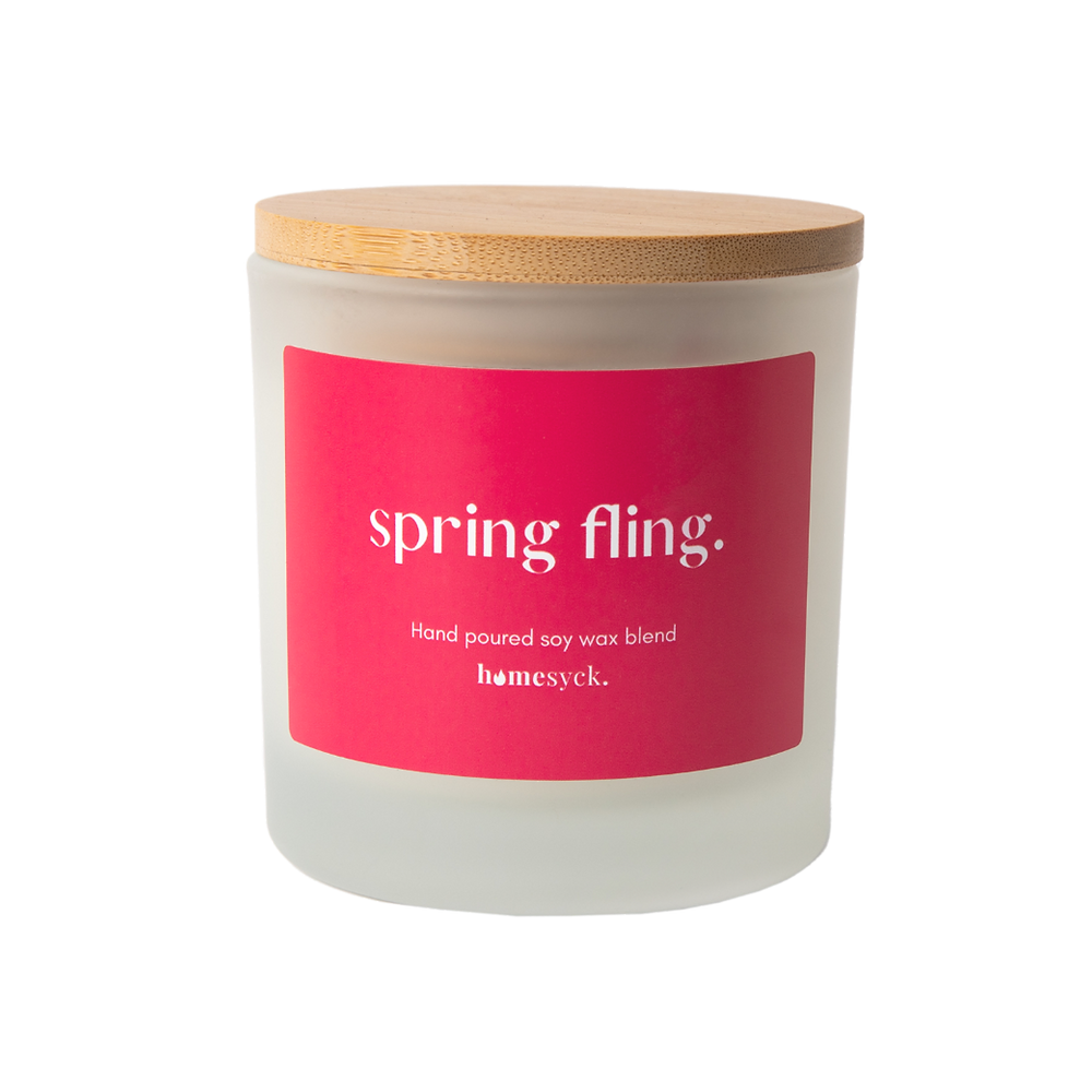 Homesyck Soy Wax Massage Candles - Spring Fling