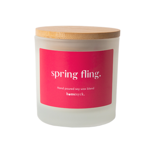 Homesyck Soy Wax Massage Candles - Spring Fling