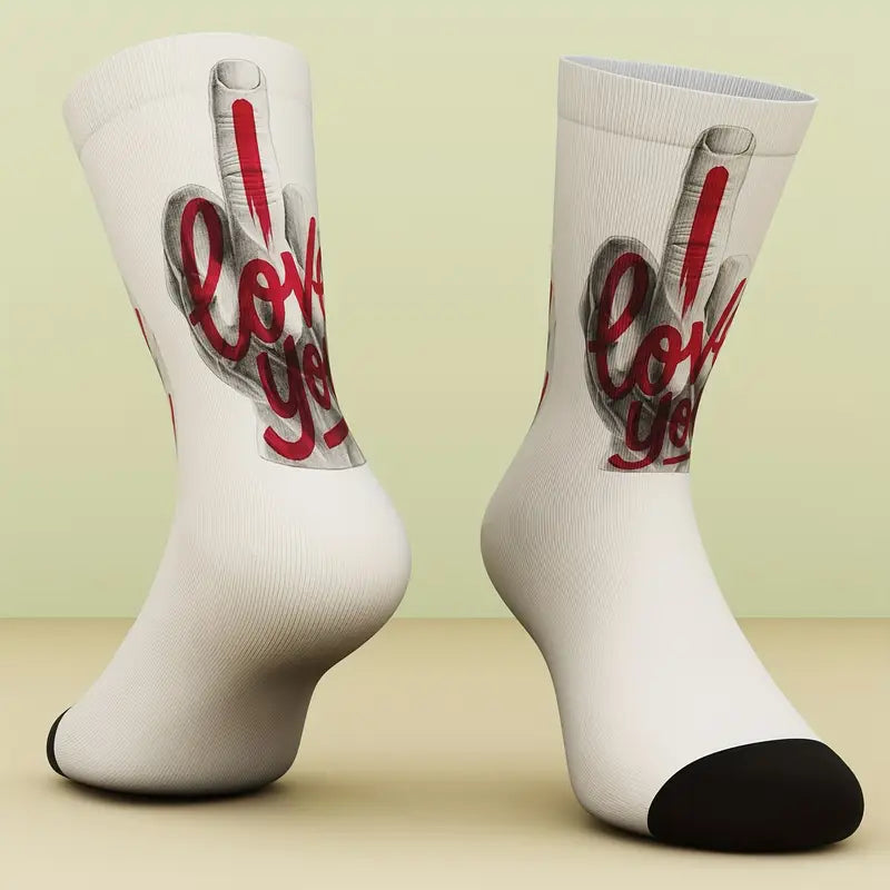 Sole Mates - Bamboo Blend Unisex Socks | I Love You