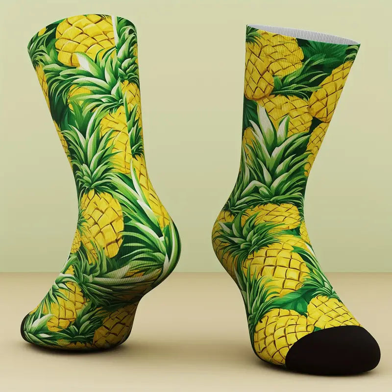 Sole Mates - Bamboo Blend Unisex Socks | When Life Hands You Pineapples