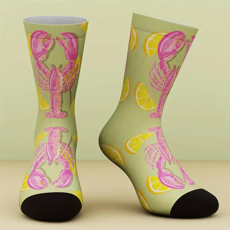 Sole Mates - Bamboo Blend Unisex Socks | Lobster