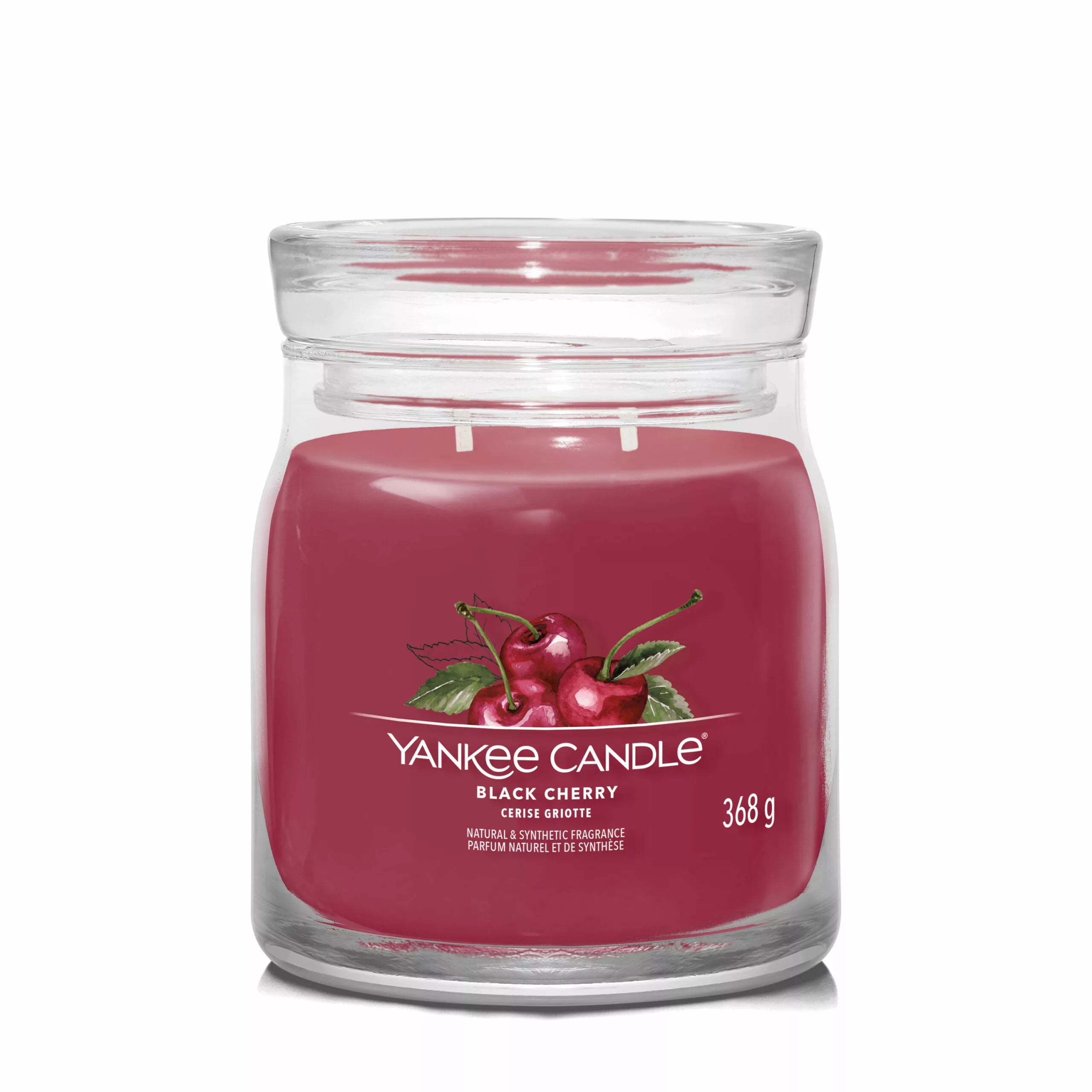 Yankee Candle - Black Cherry – Medium Signature Jar