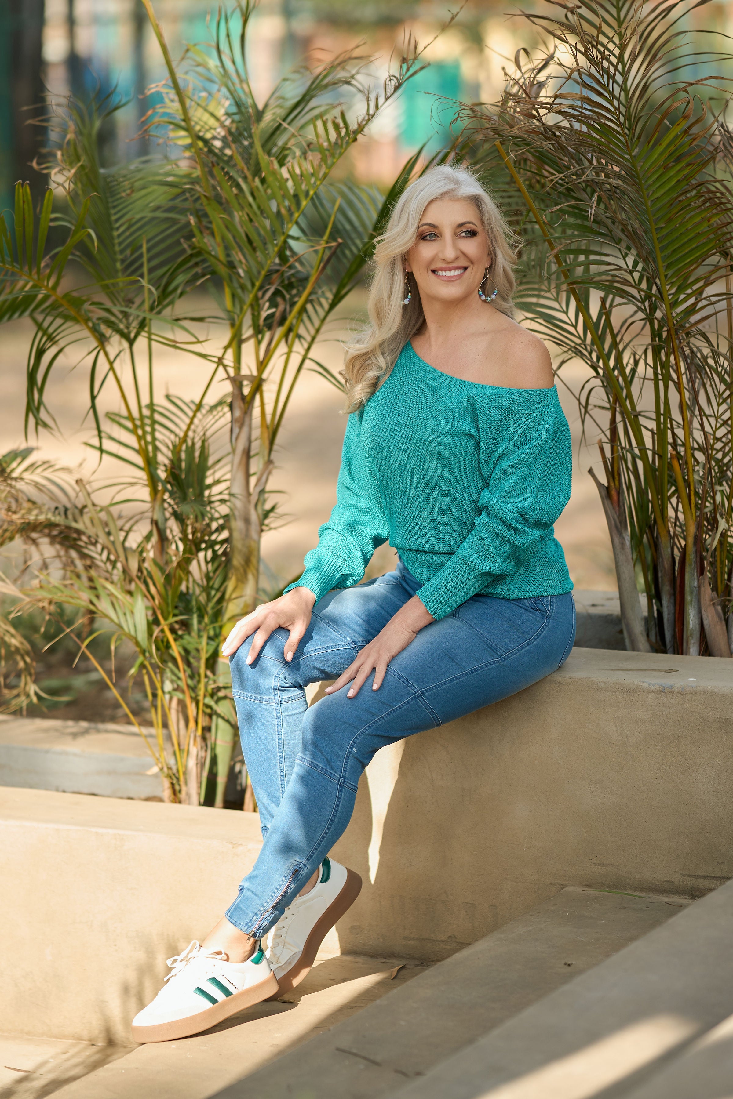 Bon Bon Collection - Tailored Cargo Pants with Zip Detail