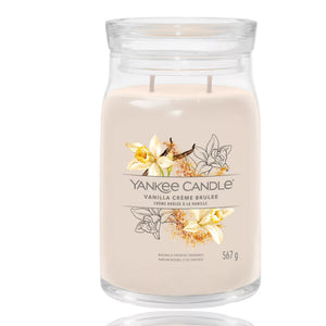 Yankee Candle - Vanilla Crême Brûlée –  Signature Large Jar