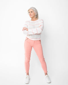 Bon Bon Collection - Tailored Cargo Pants with Zip Detail