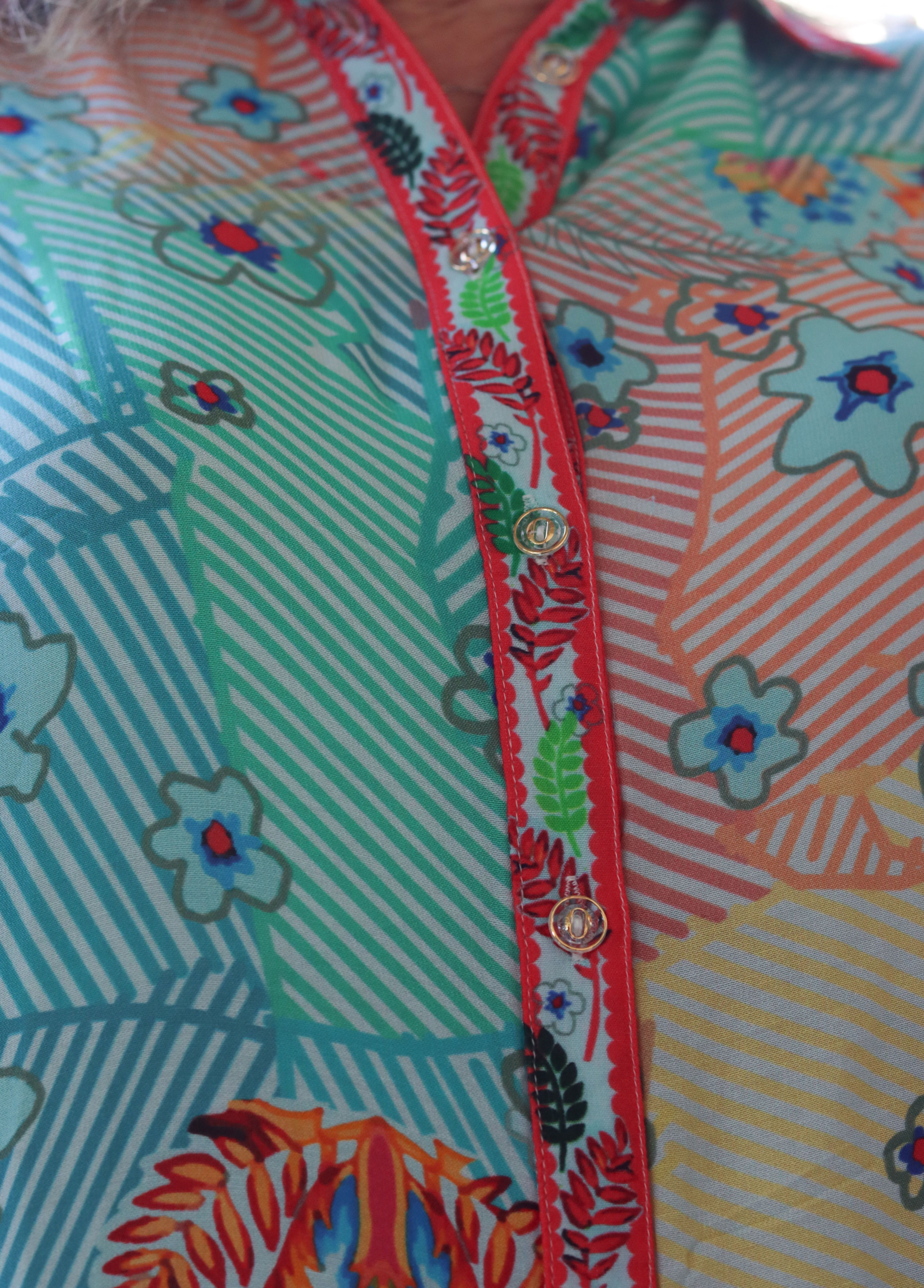 Frock ń Roll - Madison Dress Short |Abstract Jungle