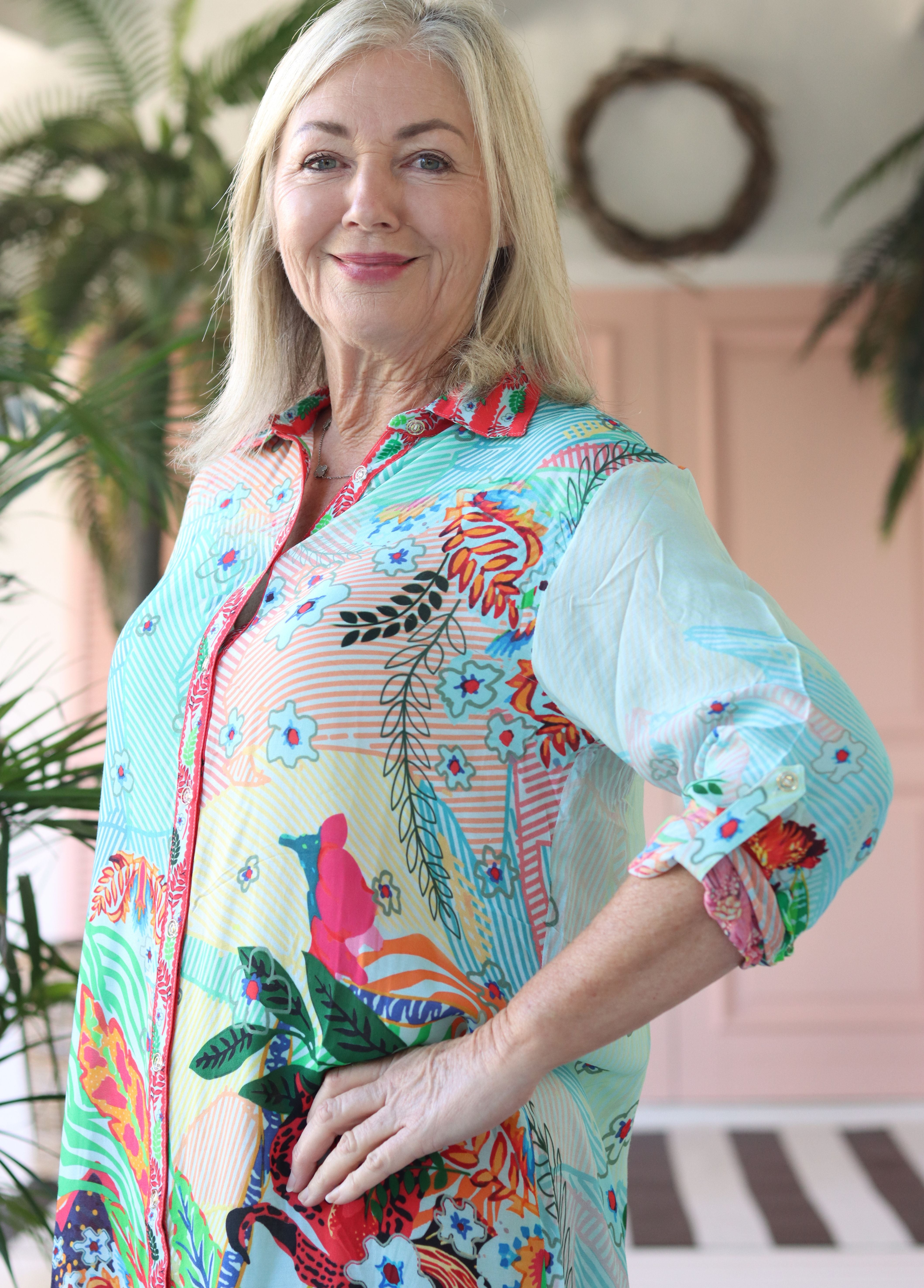 Frock ń Roll - Madison Dress Short |Abstract Jungle