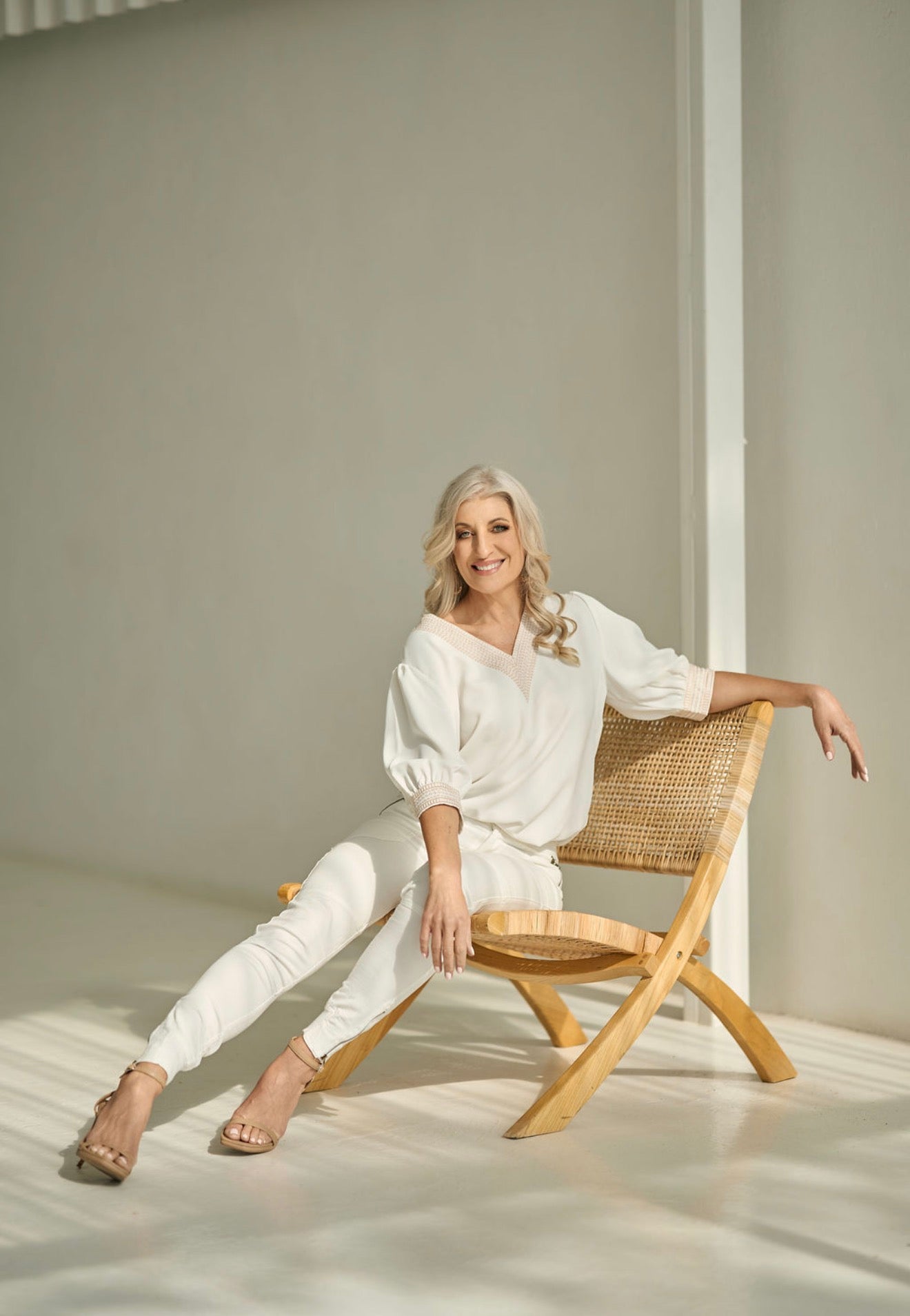 Bon Bon Collection - Milk Embroidered Blouse