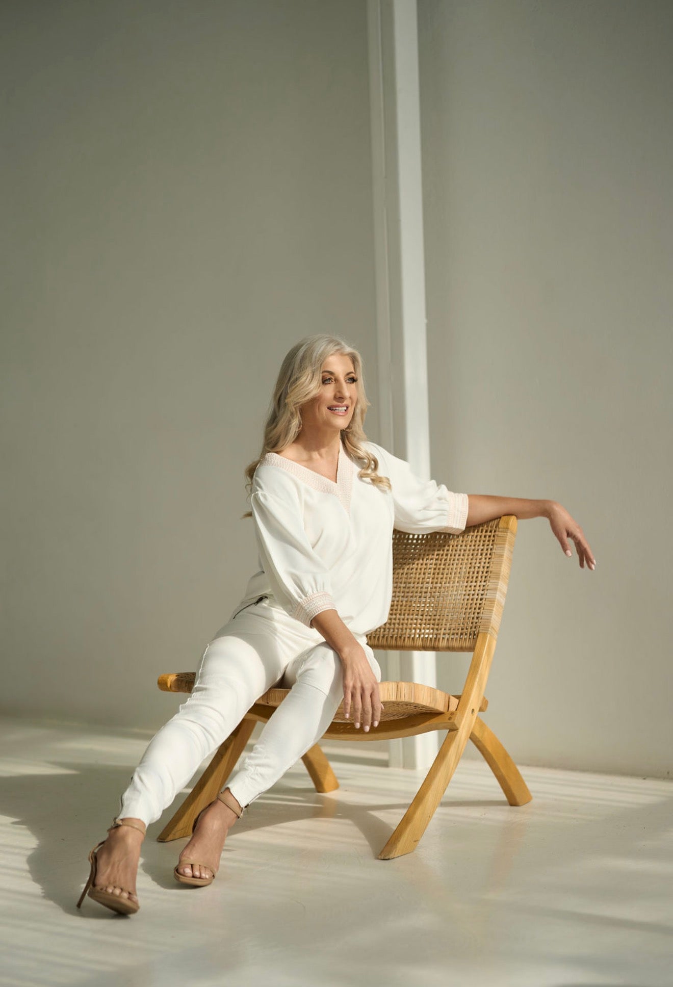 Bon Bon Collection - Milk Embroidered Blouse