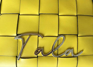 Tala Lifestyle - Georgia Yellow Woven Camera Bag