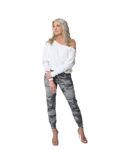 Bon Bon Collection - Tailored Cargo Pants with Zip Detail