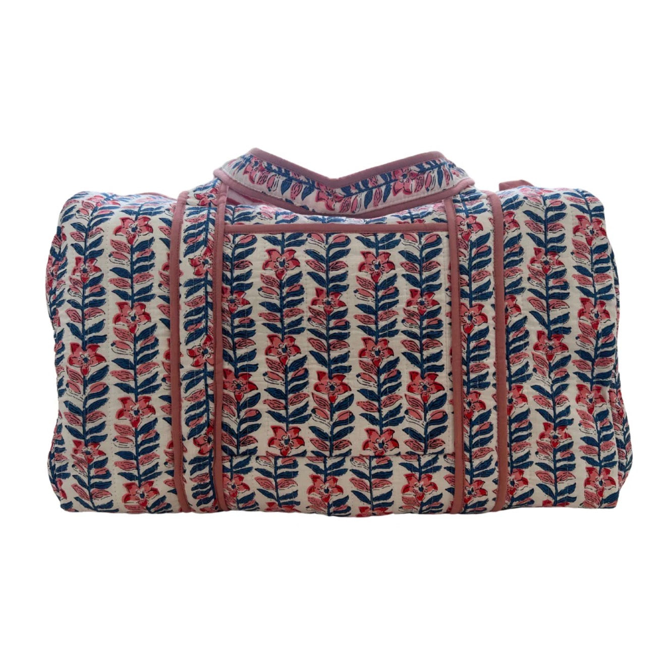 Pink Protea - Quilted Duffel Bags