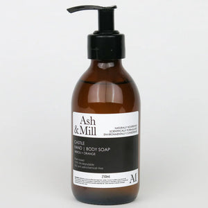 Ash & Mill - | Castile Hand & Body Liquid Soap 250ml