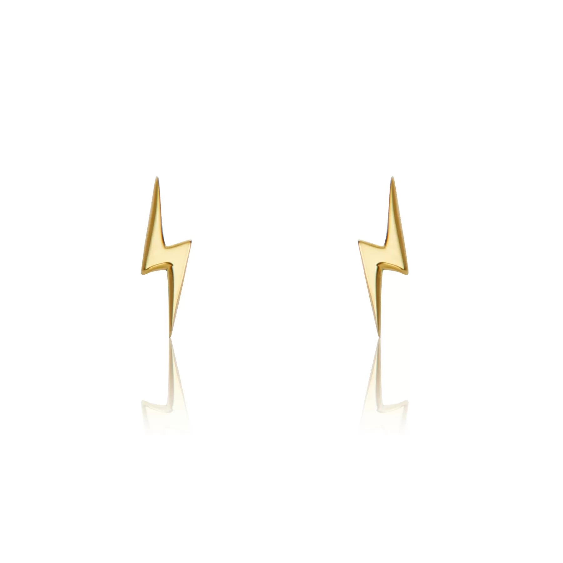 Ora Jewellery - Tiny Lightning Bolt Studs