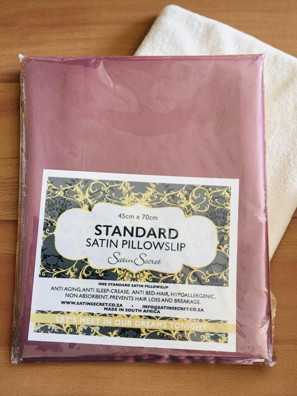 Satin Secret - Standard Pillow Slips