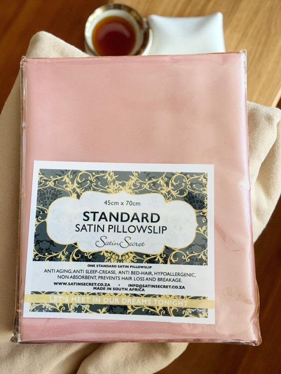 Satin Secret - Standard Pillow Slips