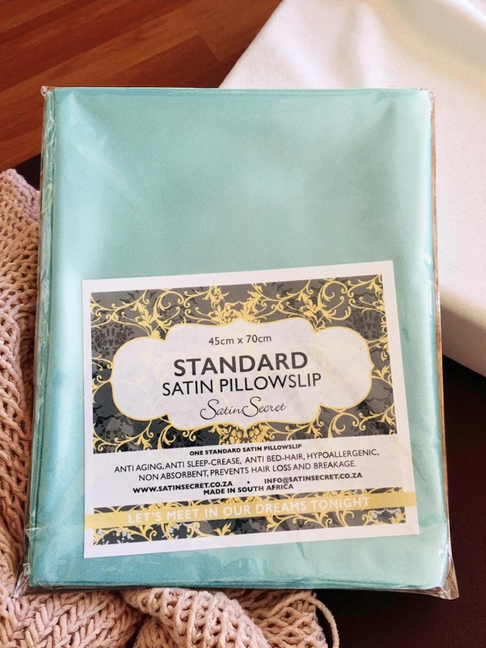 Satin Secret - Standard Pillow Slips
