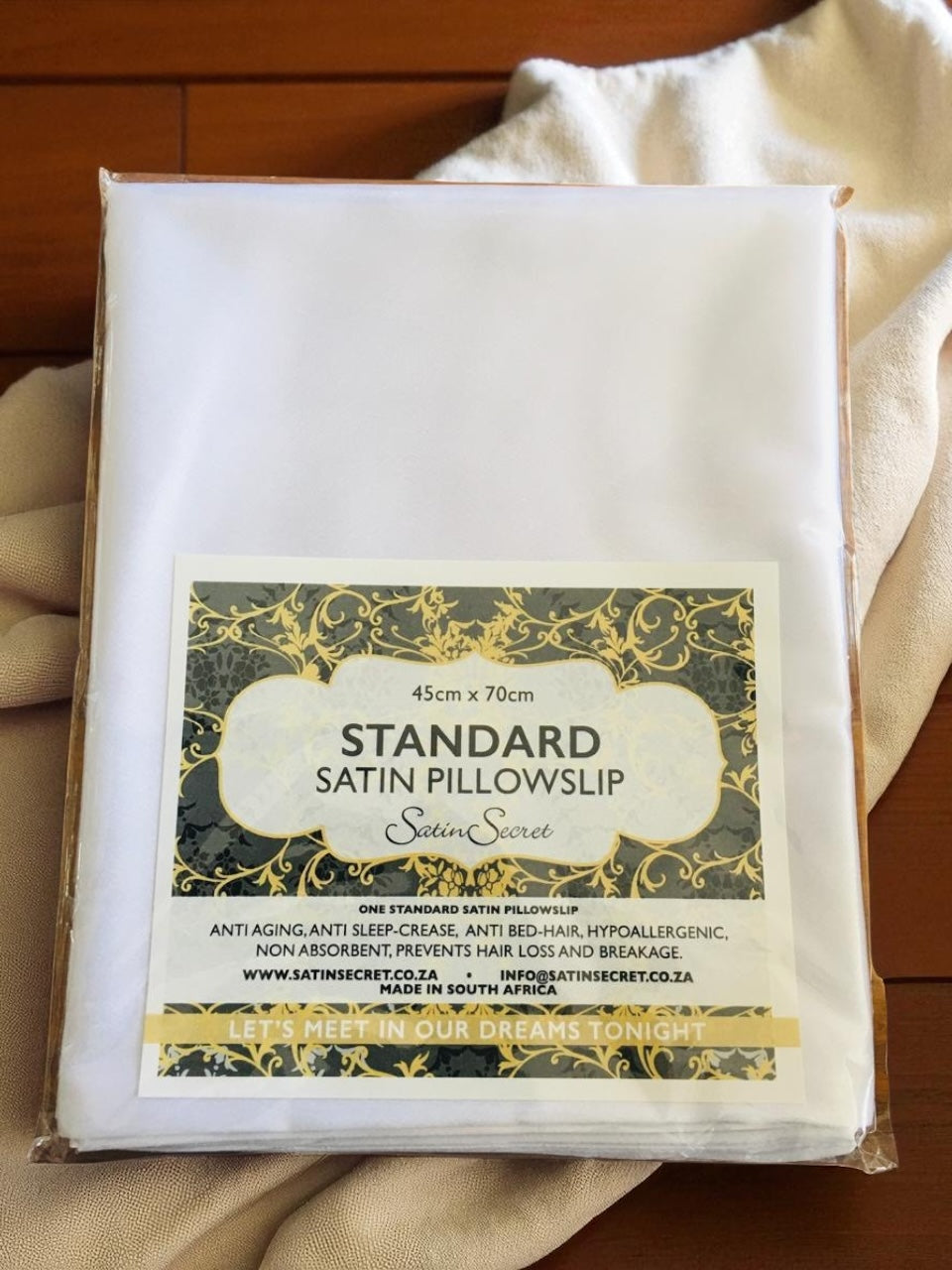 Satin Secret - Standard Pillow Slips