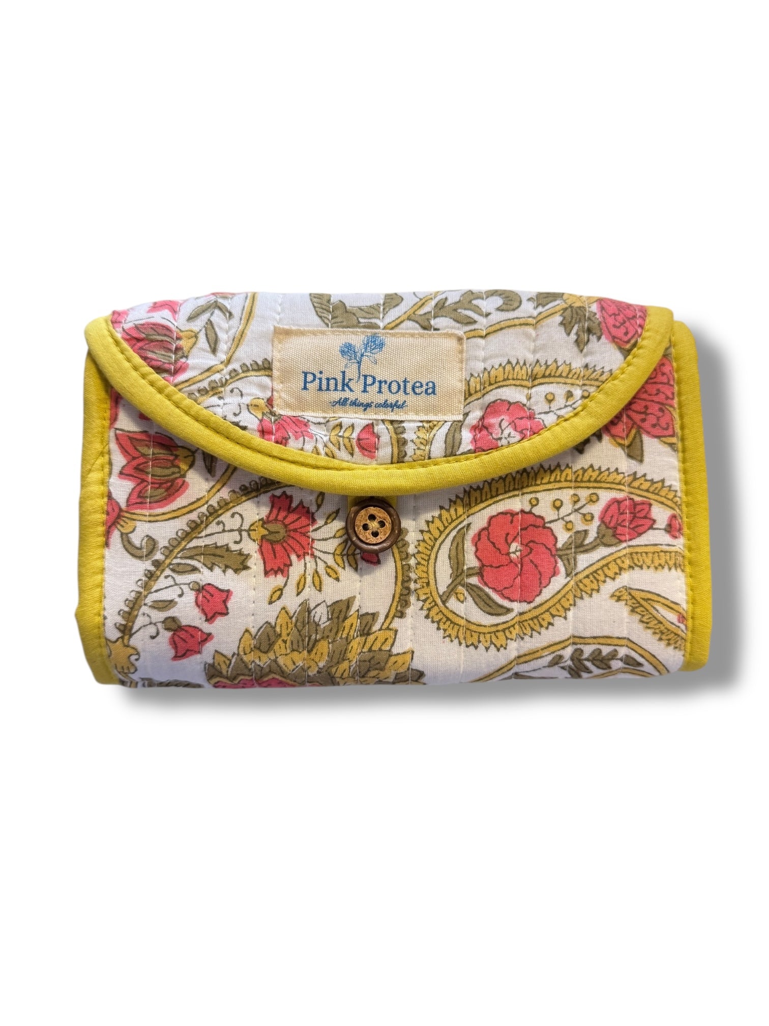 Pink Protea - Travel Pouch