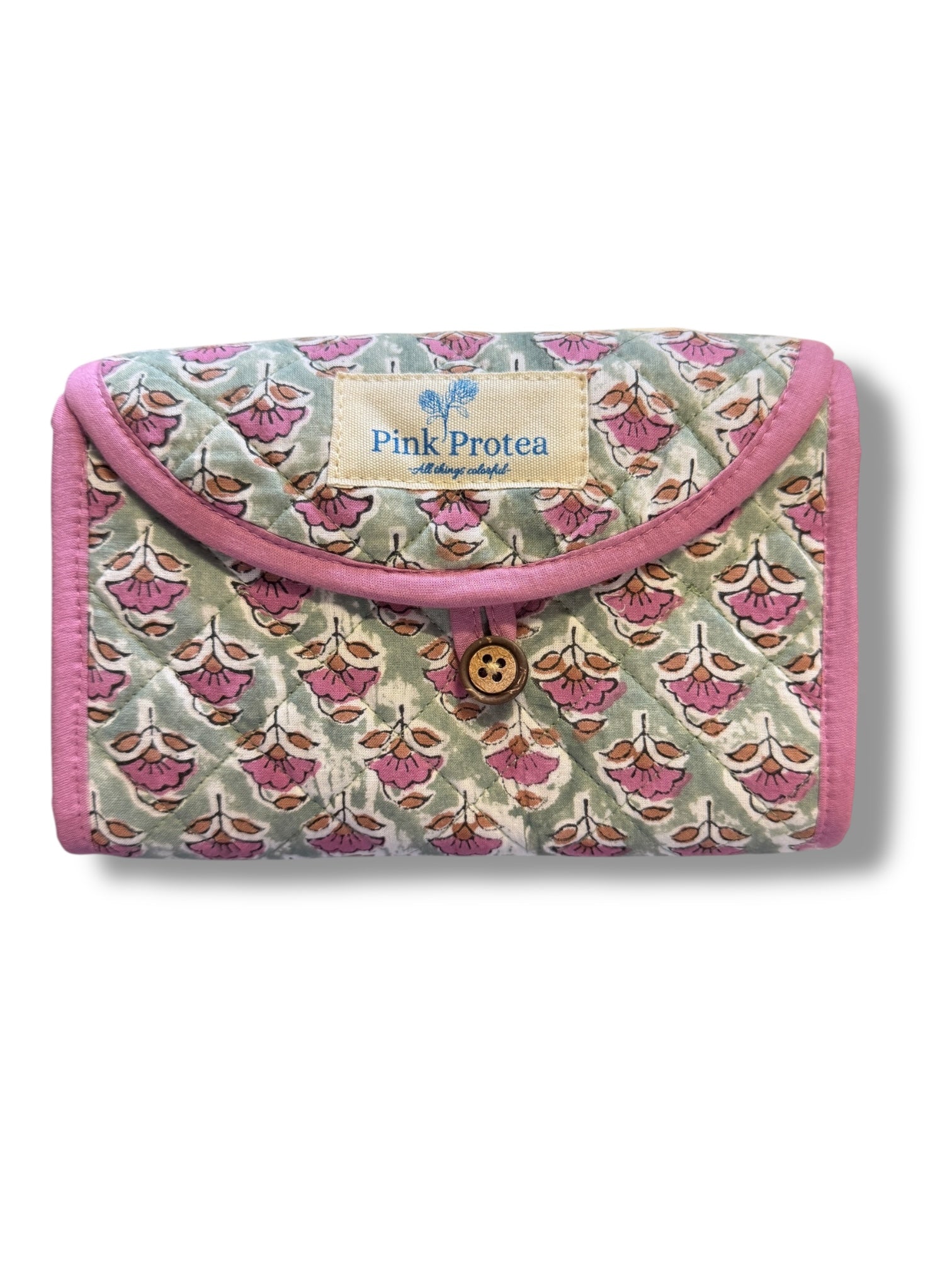 Pink Protea - Travel Pouch
