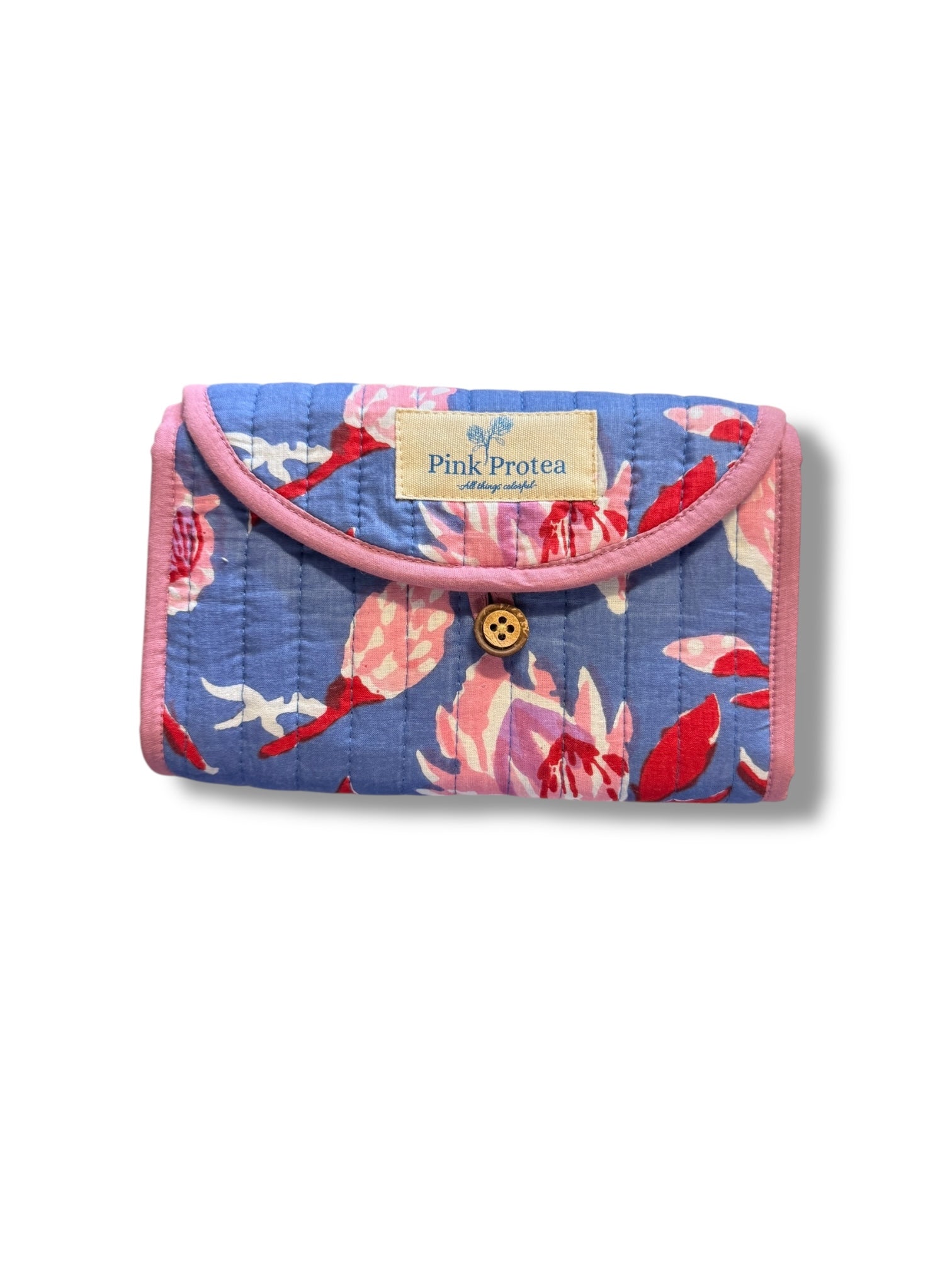 Pink Protea - Travel Pouch