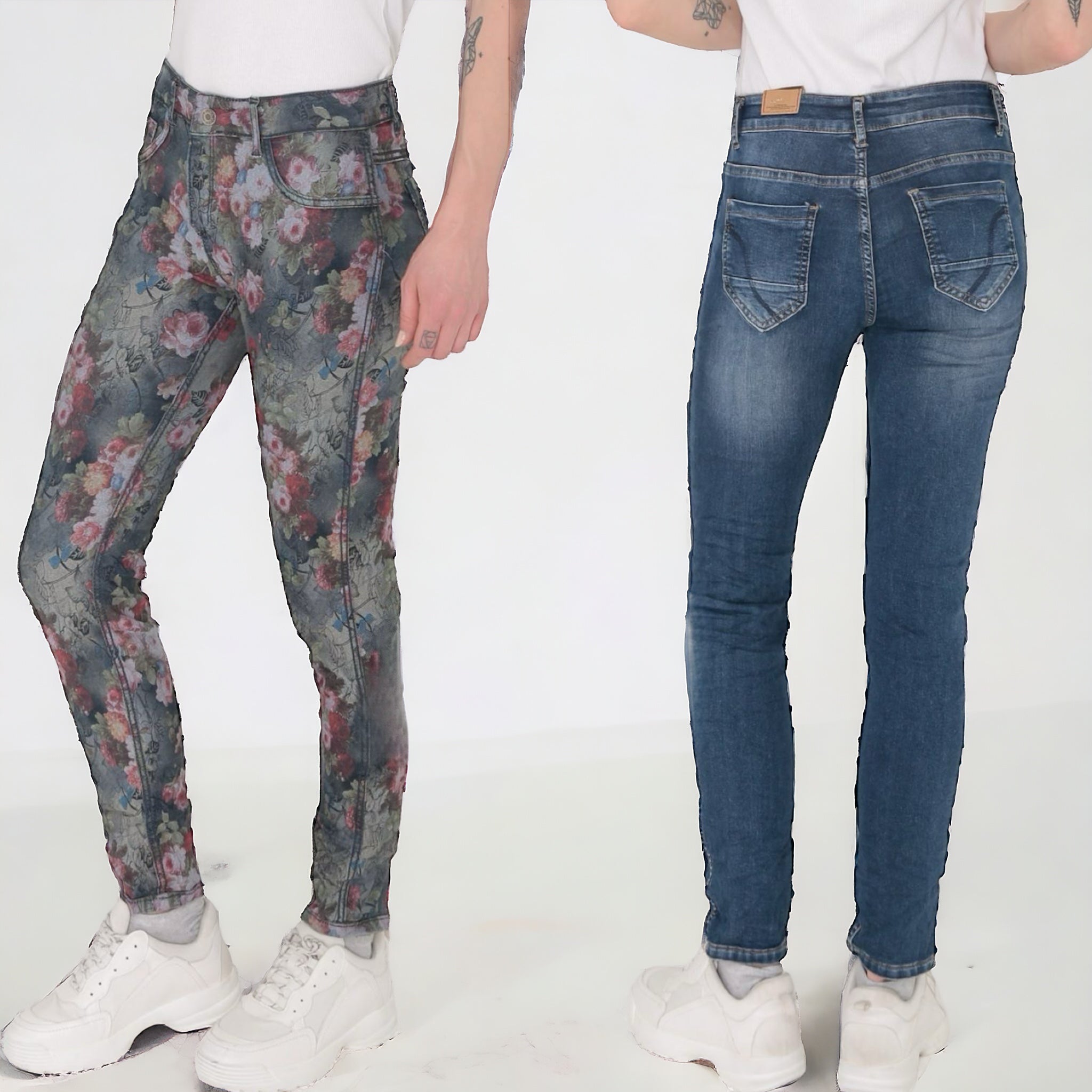 UB Creative - Revisable Botanical Jeans