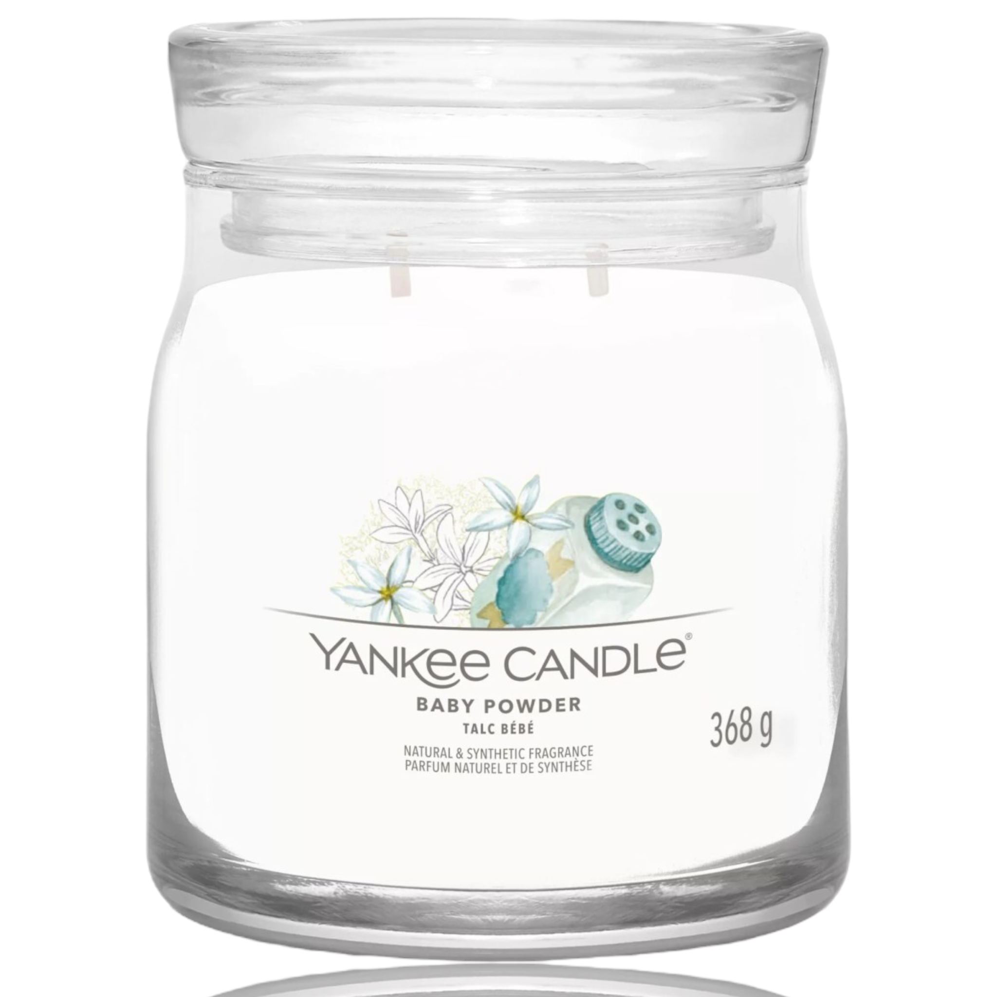 Yankee Candle - Baby Powder –  Signature Medium Jar