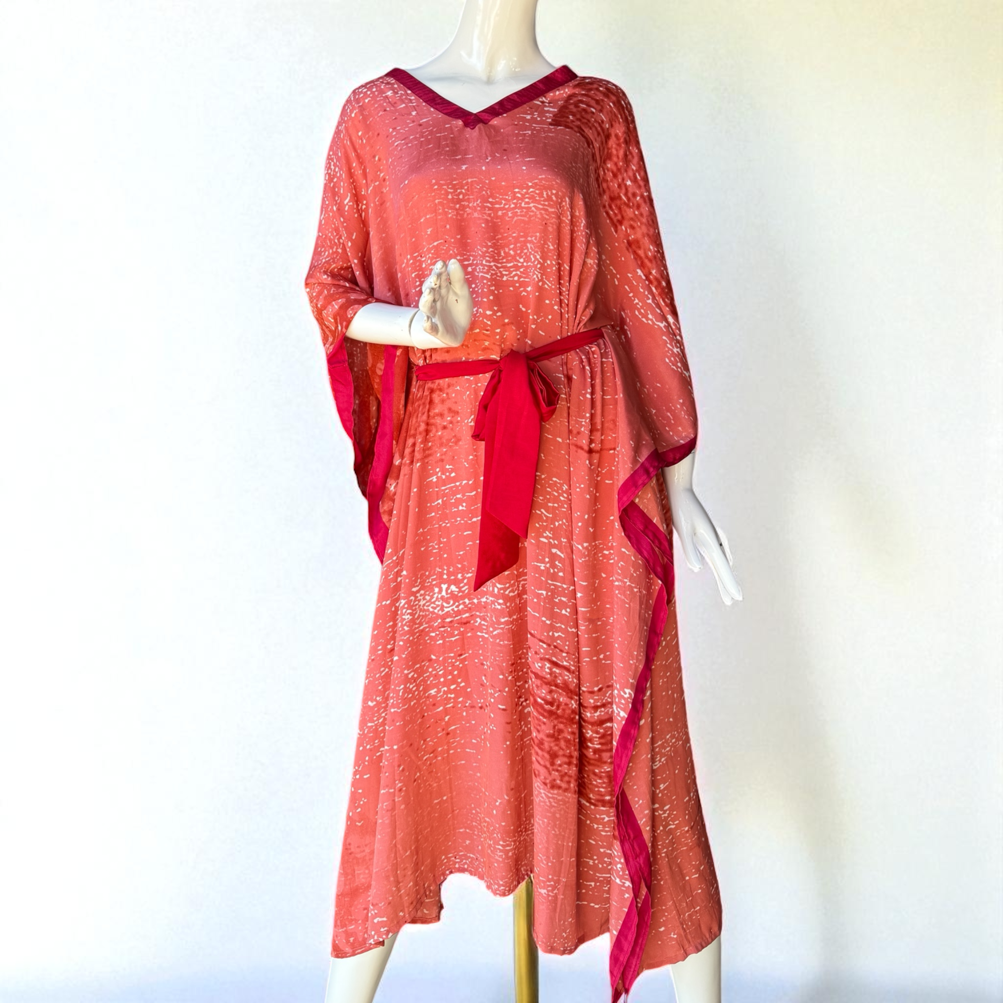 Pineapples & Dragonflies - Ruby Sunset