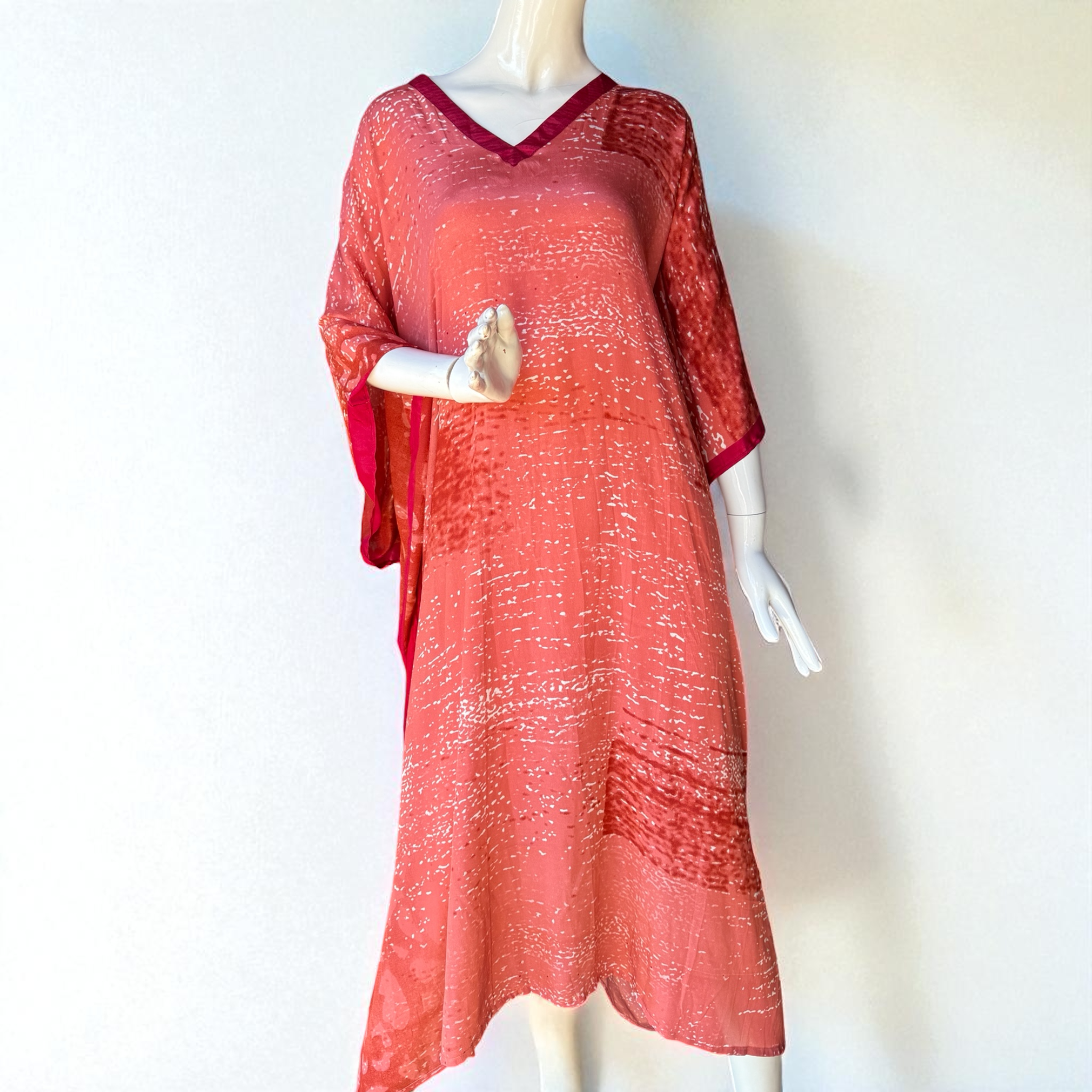 Pineapples & Dragonflies - Ruby Sunset