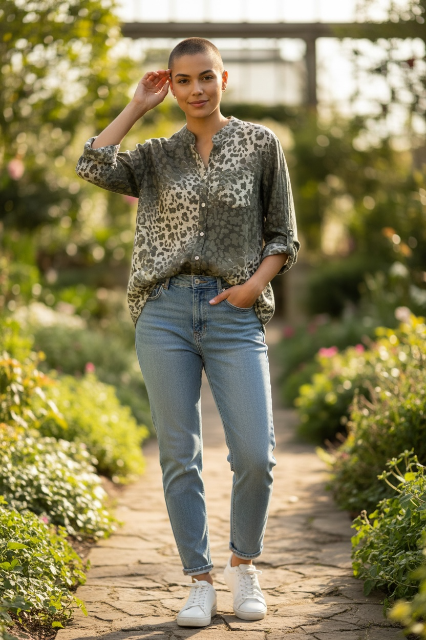 Iconic Italian Collection | Leopard Olive