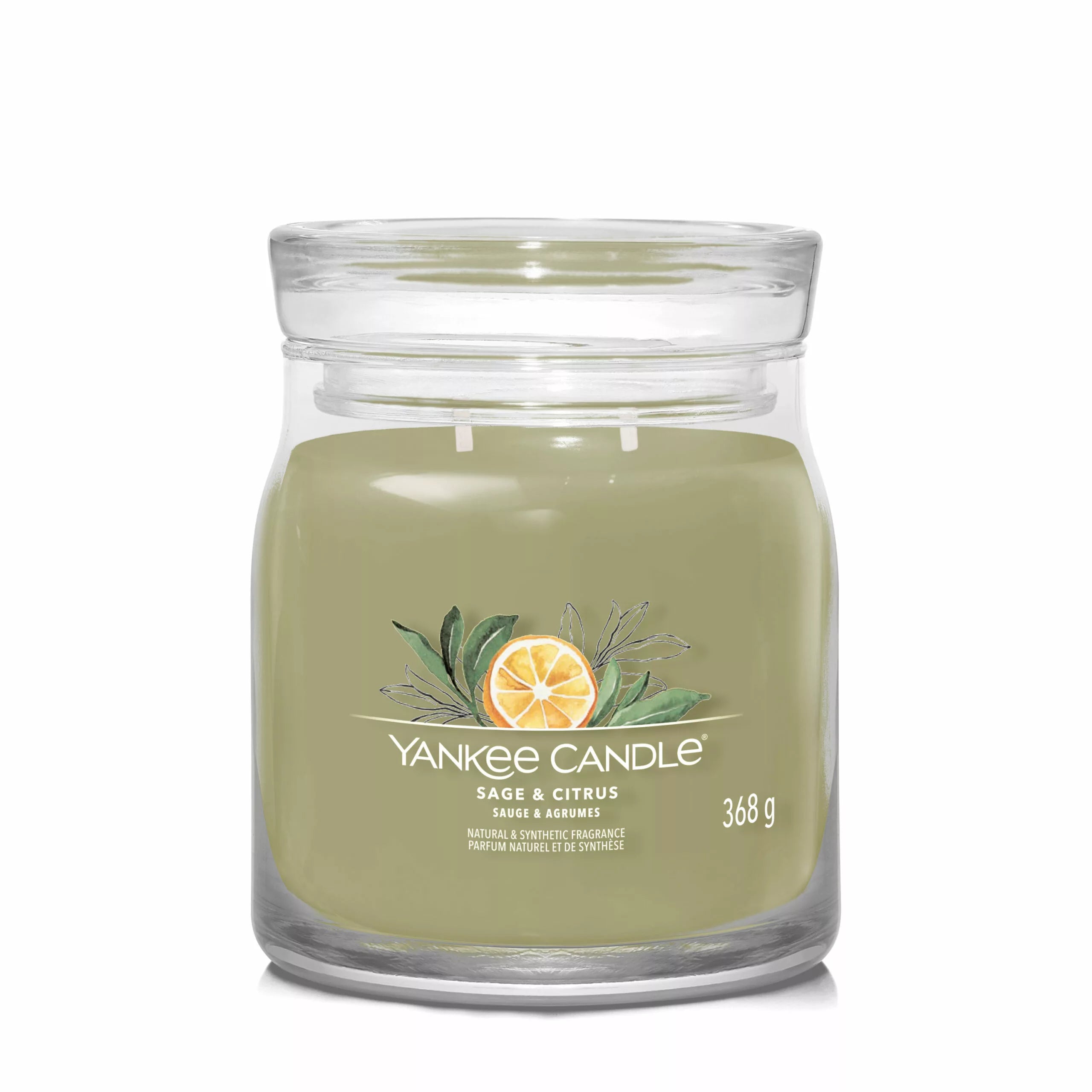 Yankee Candle - Sage & Citrus –  Signature Medium Jar