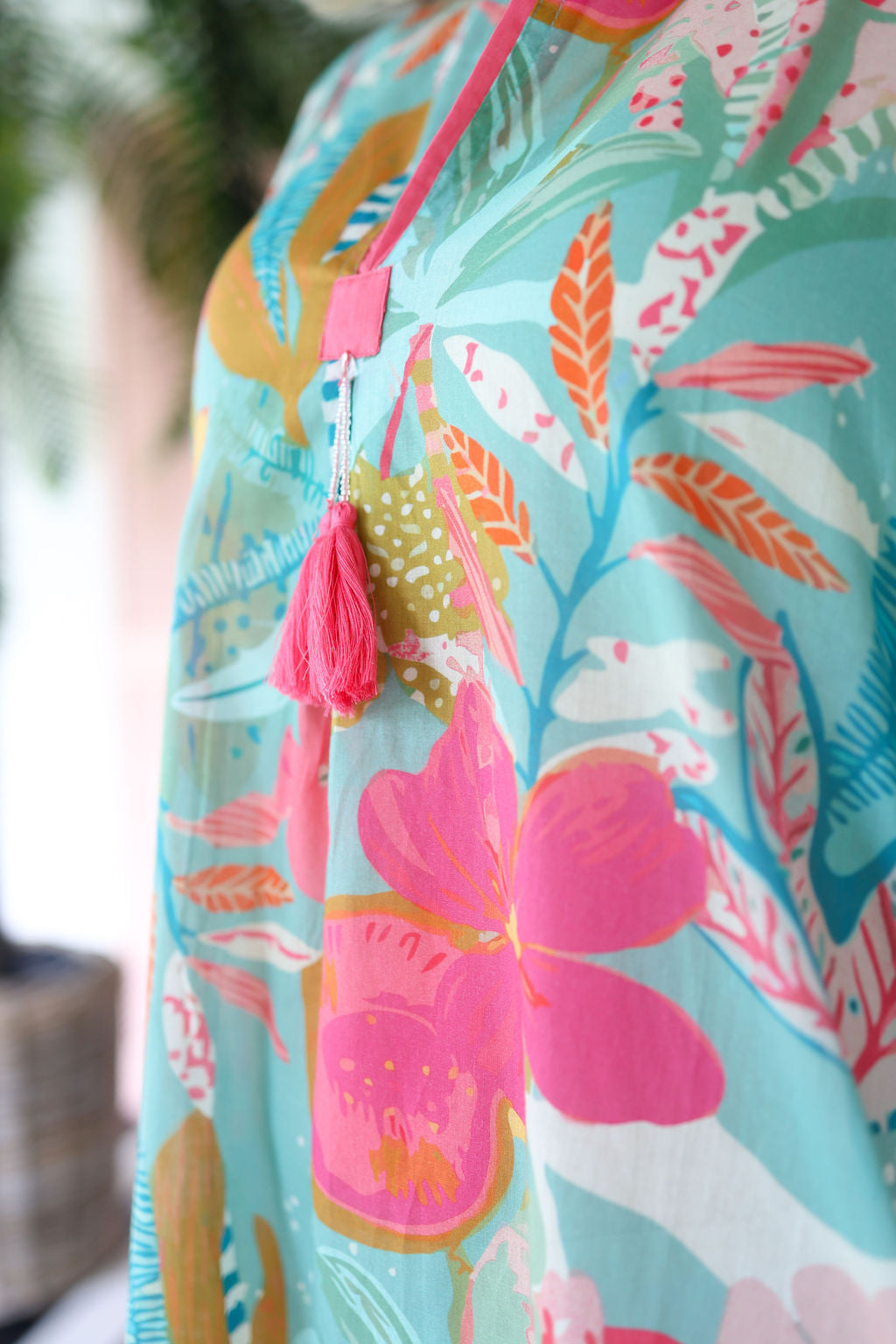 Frock ń Roll - Tina Tassel Dress | Pink Bloom