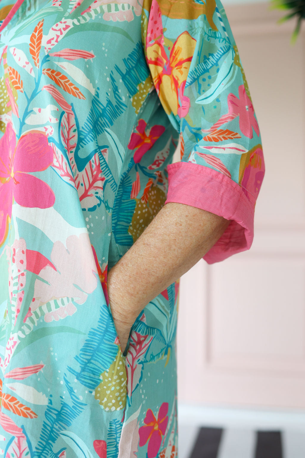 Frock ń Roll - Tina Tassel Dress | Pink Bloom