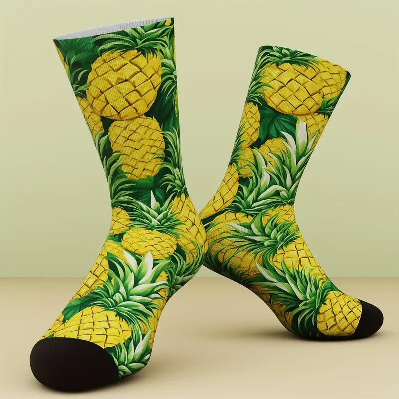 Sole Mates - Bamboo Blend Unisex Socks | When Life Hands You Pineapples