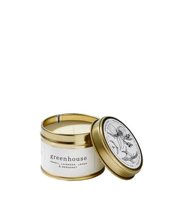 Amanda+Jayne - Gold Travel Tin Candle / Greenhouse