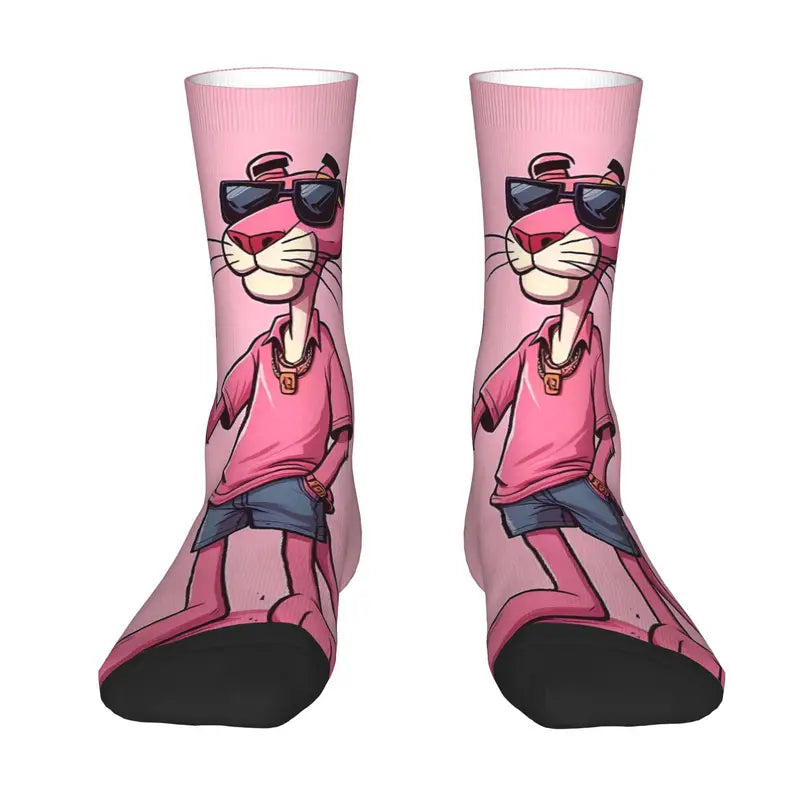 Sole Mates - Bamboo Blend Unisex Socks | Pink Panther