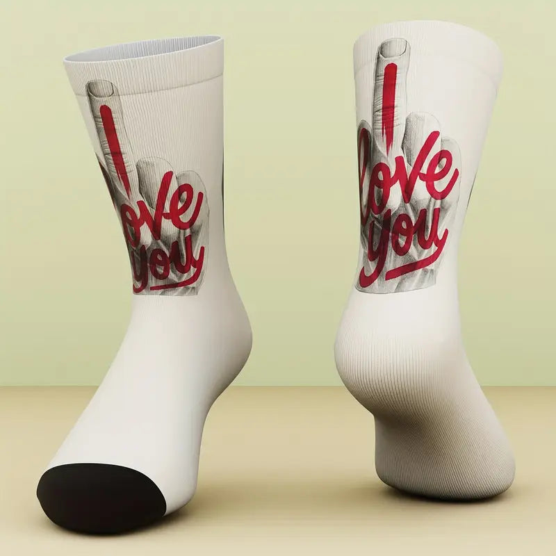 Sole Mates - Bamboo Blend Unisex Socks | I Love You