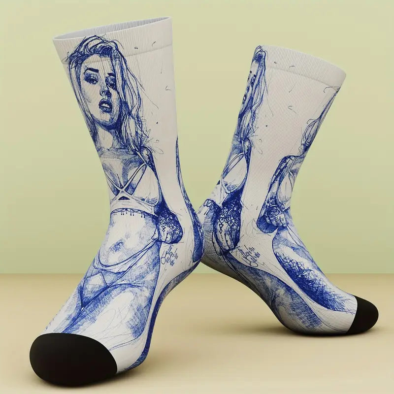 Sole Mates - Bamboo Blend Unisex Socks | Why so Blue Babes