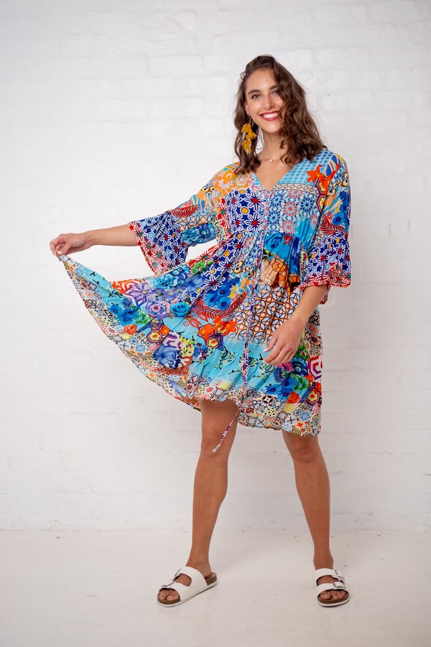 Iconic - Giselle Dress | Melkbos to Morocco Print