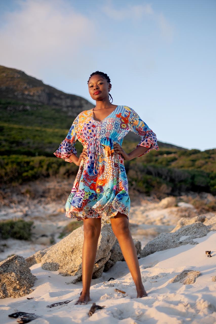 Iconic - Giselle Dress | Melkbos to Morocco Print