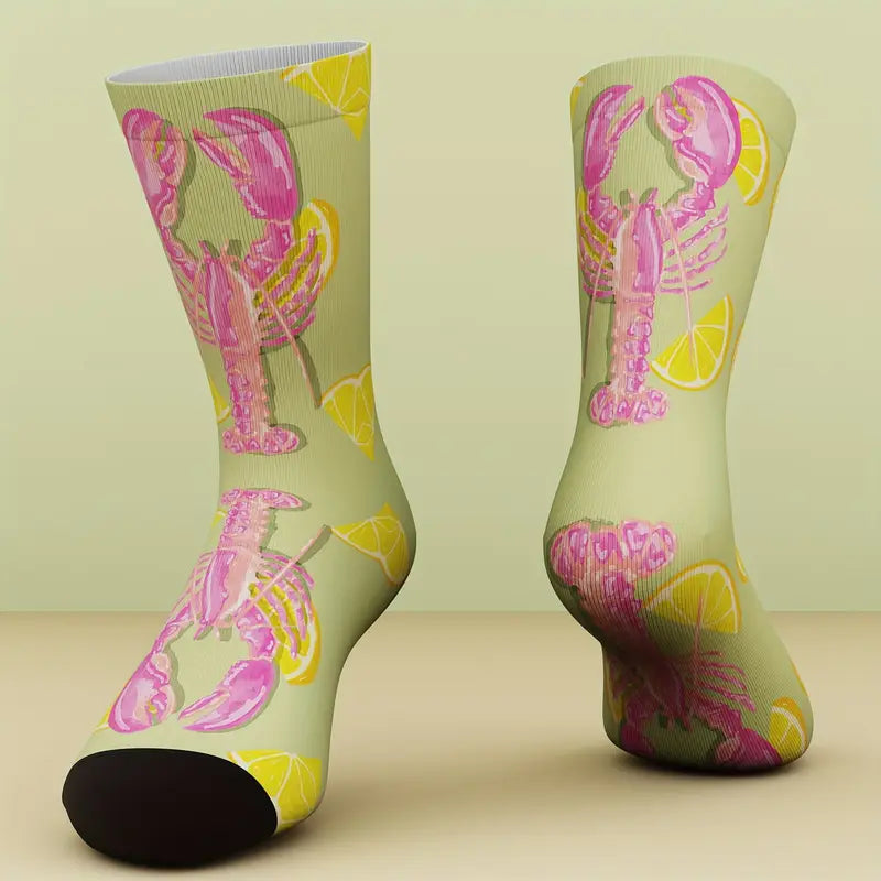 Sole Mates - Bamboo Blend Unisex Socks | Lobster