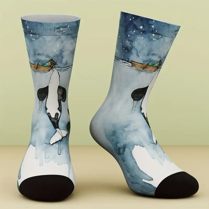 Sole Mates - Bamboo Blend Unisex Socks | Hello Orca