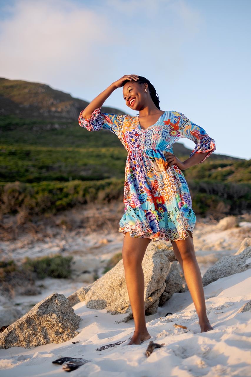 Iconic - Giselle Dress | Melkbos to Morocco Print