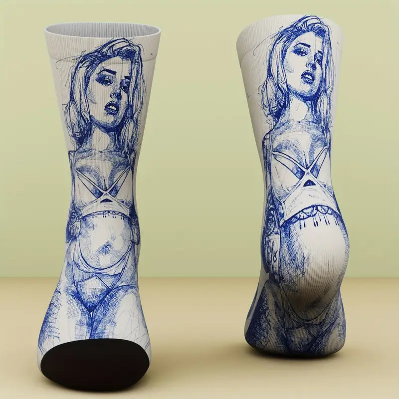 Sole Mates - Bamboo Blend Unisex Socks | Why so Blue Babes