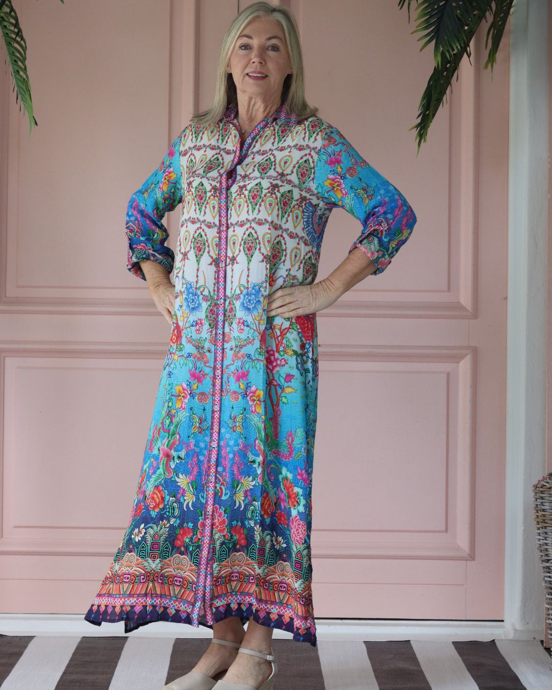 Frock ń Roll - Madison Maxi | Blue Phoenix