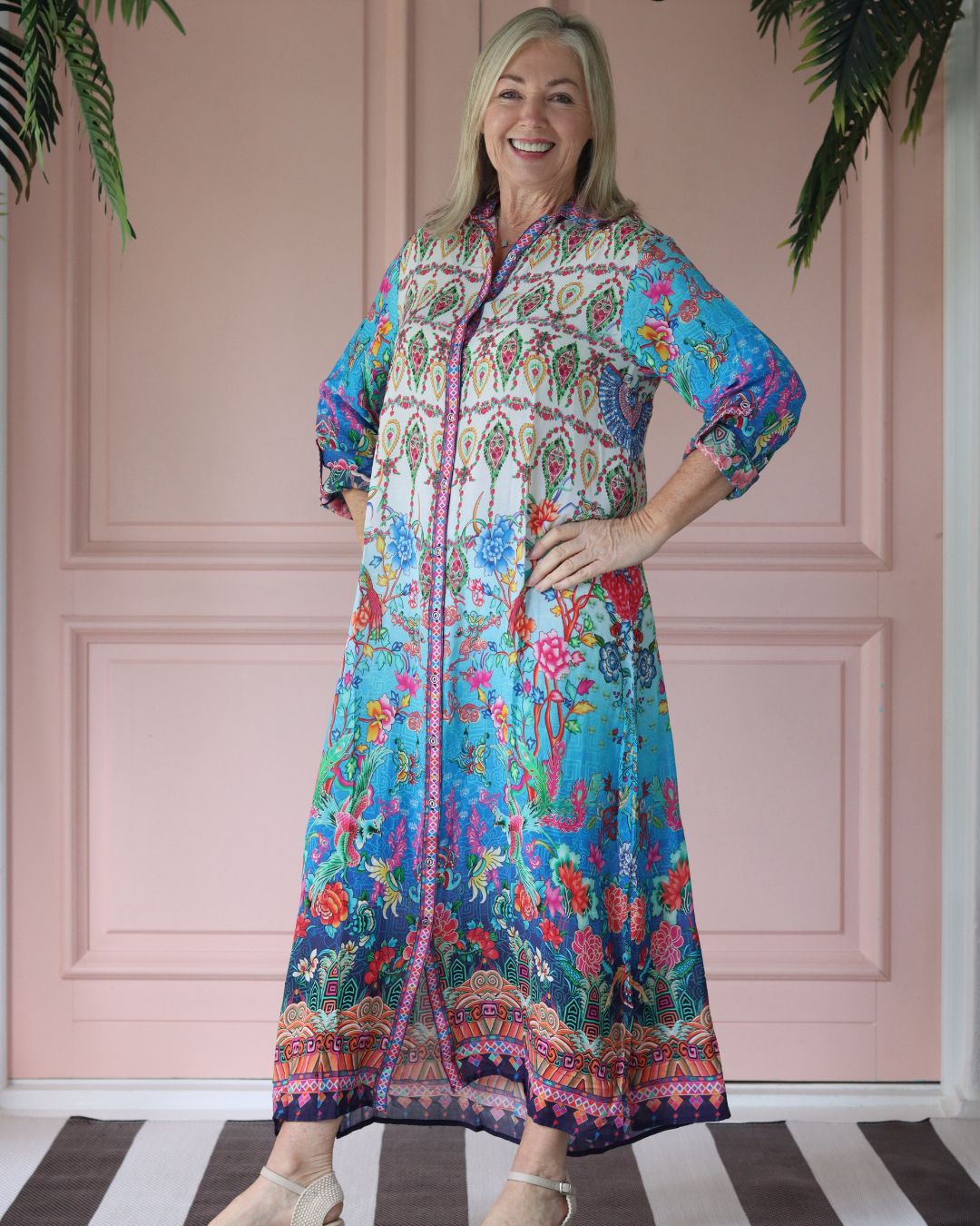 Frock ń Roll - Madison Maxi | Blue Phoenix