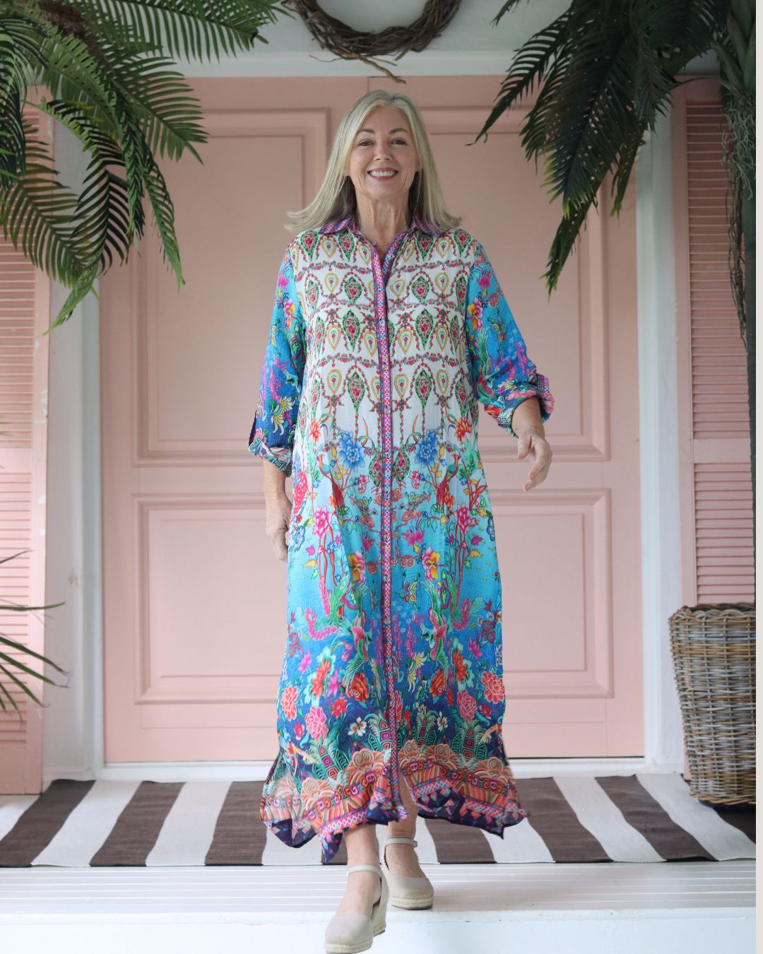 Frock ń Roll - Madison Maxi | Blue Phoenix